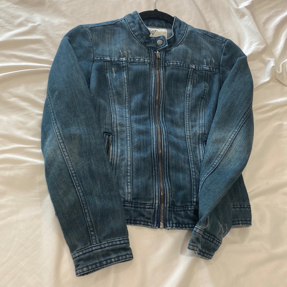 Guess blue jean jacket